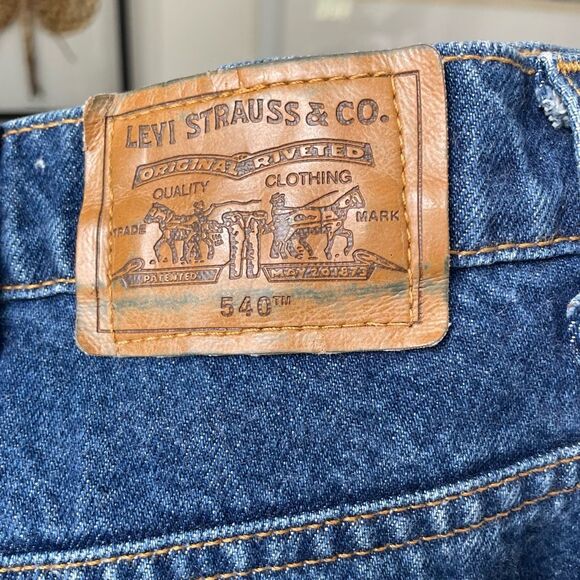 Vintage 90s Levi’s 540 Relaxed Fit Jeans USA 44 x 30 - Picture 4 of 9
